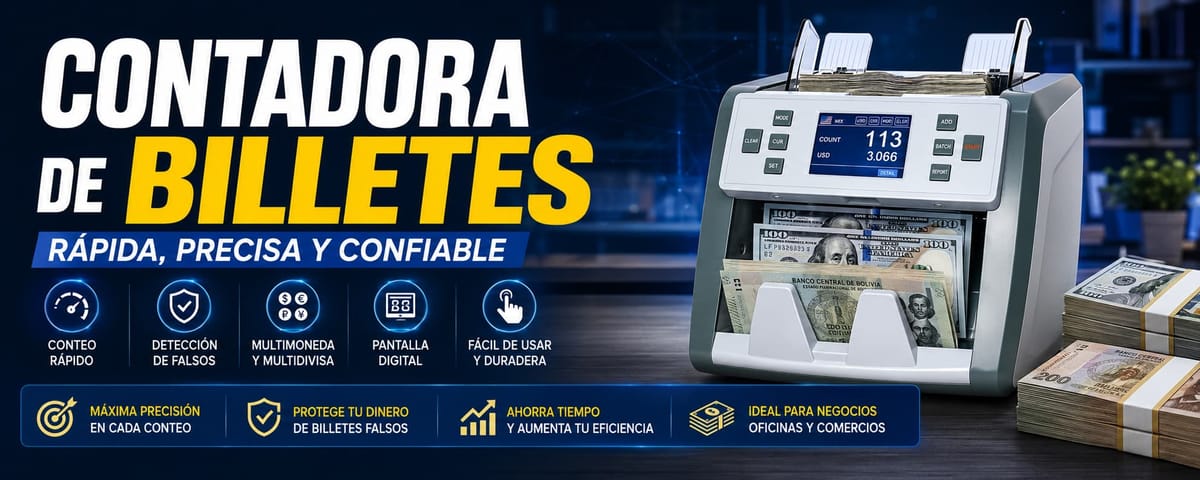 Contadora de Billetes BillBank GFC-280