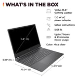 HP Victus 15-fb3093dx, vista 9