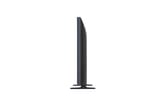 Vista lateral de 90 grados del televisor LG 32LR650BPSA.