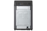 Lavadora LG WT19PBTX6 de 19 kg Negro Platina, vista posterior