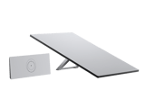 Kit Starlink Standard X: antena con pie de apoyo y Router Gen 3 Wi-Fi 6, imagen oficial.