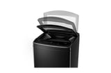 LG WT19OBVTB de 19 kg: vista lateral derecha con tapa abierta