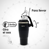 BOTO Gyro BG32-JB, 950 ml / 32 oz, Jet Black; detalle oficial del asa 17.