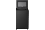 Lavadora LG WT15OBTX6: Vista frontal completa con tapa abierta