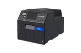 Epson ColorWorks C6000Au con cortador automático, vista en perspectiva