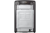 Lavadora LG WT19MVTB de 19 kg Negro Medio, vista posterior