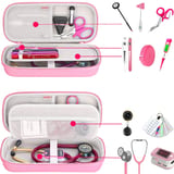 Estuche Bovke Rosa Perla Doble