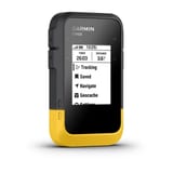 Garmin eTrex SE, vista en perspectiva con menú