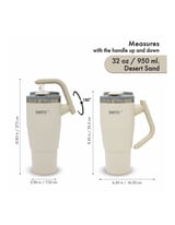 BOTO Gyro BG32-DS, 950 ml / 32 oz, Desert Sand; vista y detalles oficiales 7.