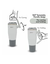 BOTO Gyro BG40-SV, 1,18 L / 40 oz, Silver Bullet; vista y detalles oficiales 4.