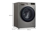 Lavasecadora LG WD12VVC4S6C de 12/7 kg, imagen 12 de la galería oficial