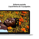 MacBook Neo MHFA4E/A Silver (plata): Detalle de la pantalla Liquid Retina de 13 pulgadas