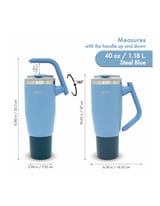BOTO Gyro BG40-SB, 1,18 L / 40 oz, Steel Blue; vista y detalles oficiales 7.