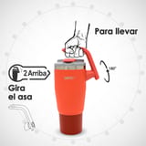 BOTO Gyro BG32-RV, 950 ml / 32 oz, Red Velvet; detalle oficial del producto 17.