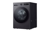 Lavadora secadora LG WD20EGNTSPG: vista lateral en perspectiva