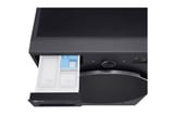 Lavadora secadora LG WD20EGNTSPG: detalle superior del dispensador