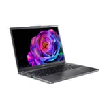 Acer Aspire 14 AI A14-52M-72FH, vista oblicua del lateral izquierdo