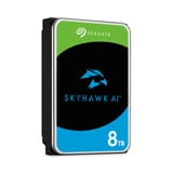 Vista en perspectiva izquierda del disco duro Seagate SkyHawk AI de 8 TB
