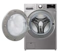 Lavadora secadora LG WD22VV2S6: vista frontal con puerta abierta