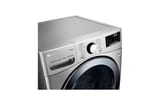 Lavadora secadora LG WD22VV2S6: detalle superior del panel
