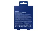 Samsung T7 Shield 2TB azul MU-PE2T0R/AM: vistas del SSD, empaque y accesorios