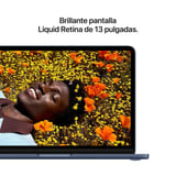 MacBook Neo MHFF4E/A Índigo: Detalle de la pantalla Liquid Retina de 13 pulgadas