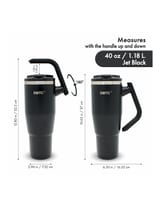 BOTO Gyro BG40-JB, 1,18 L / 40 oz, Jet Black; vista y detalles oficiales 7.