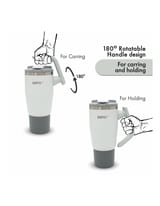 BOTO Gyro BG32-SV, 950 ml / 32 oz, Silver Bullet; vista y detalles oficiales 4.