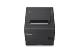 Epson TM-T88VII negra, vista frontal superior