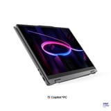 Lenovo Yoga 7i 2 en 1 16 WUXGA táctil, Core Ultra 7 355, 16GB RAM, 512GB SSD, Luna Grey, vista 12