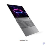 Lenovo Yoga 7i 2 en 1 16 WUXGA táctil, Core Ultra 7 355, 16GB RAM, 512GB SSD, Luna Grey, vista 6