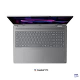 Lenovo Yoga 7i 2 en 1 16 WUXGA táctil, Core Ultra 7 355, 16GB RAM, 512GB SSD, Luna Grey, vista 9