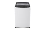 Lavadora LG WT18WVTB blanca de 18 kg, vista frontal