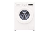 Lavadora LG WM9GWVFS6 9 kg 6 Motion DD Blanca, vista frontal del producto