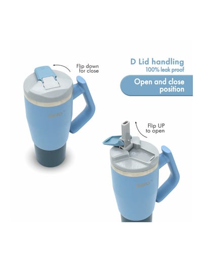 BOTO Gyro BG32-SB, 950 ml / 32 oz, Steel Blue; vista y detalles oficiales 6.