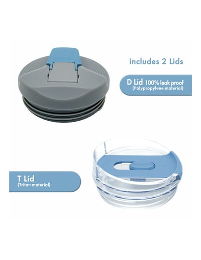 BOTO Gyro BG32-SB, 950 ml / 32 oz, Steel Blue; vista y detalles oficiales 9.