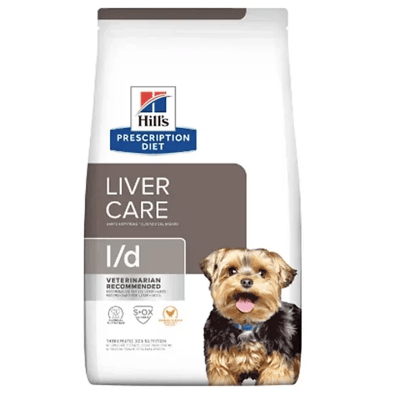 Hill's Prescription Diet l/d Liver Care, alimento para perros, 8 kg