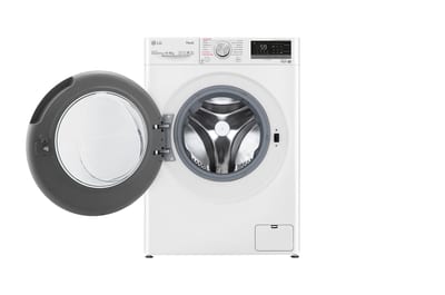 Lavadora secadora LG WD14WVC4S6 de 14/8 kg en blanco, imagen oficial LG 02