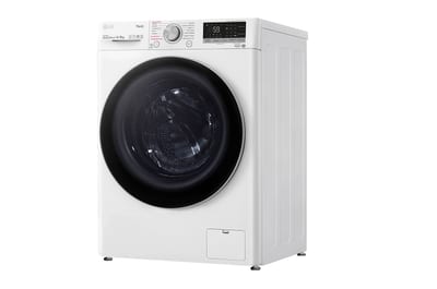 Lavadora secadora LG WD14WVC4S6 de 14/8 kg en blanco, imagen oficial LG 08