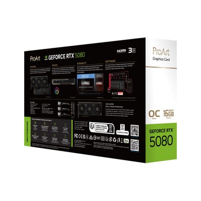 ASUS PROART-RTX5080-O16G: empaque (16)