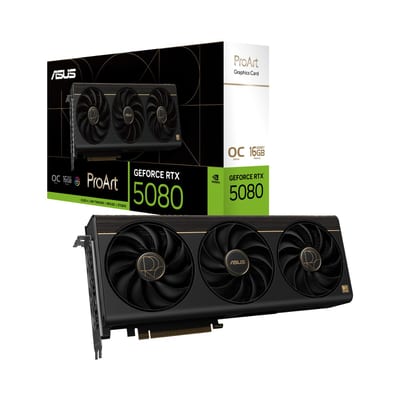 ASUS PROART-RTX5080-O16G: tarjeta y empaque (17)