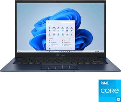 ASUS Vivobook 14 X1404VA: vista en ángulo