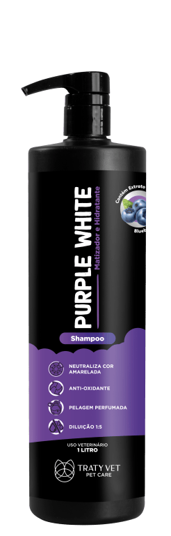 TratyVet Shampoo Purple White 1 L