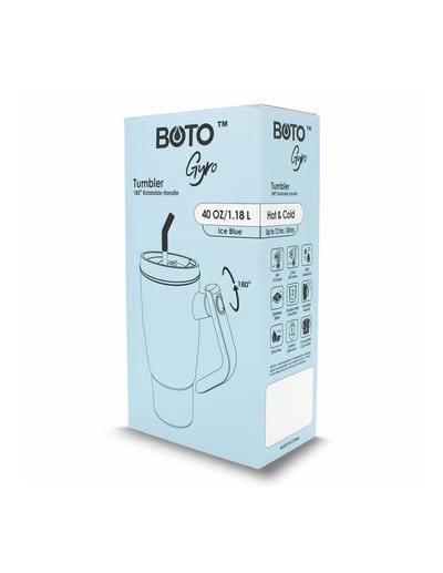 BOTO Gyro BG40-IB, 1,18 L / 40 oz, Ice Blue; vista y detalles oficiales 11.