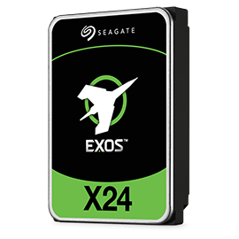 Seagate Exos X24 imagen referencial de familia, sin capacidad indicada