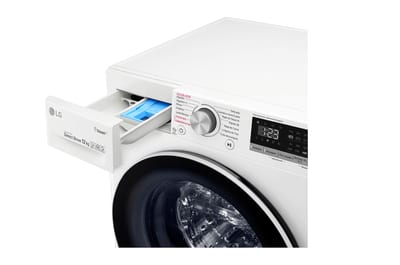 Lavadora LG WM12WVC4S6 blanca de 12 kg, imagen oficial 5