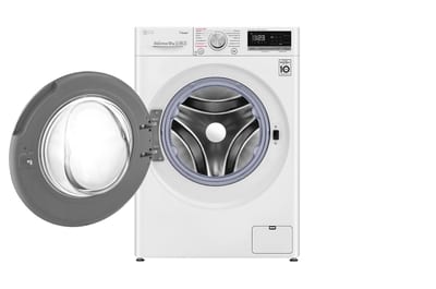 Lavadora LG WM12WVC4S6 blanca de 12 kg, imagen oficial 2