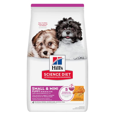 Hill's Science Diet Puppy Small Paws, alimento para cachorros de razas pequeñas, 2 kg