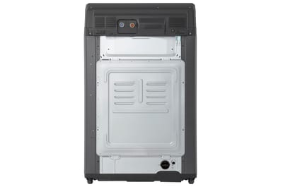 Lavadora LG WT19PBTX6 de 19 kg Negro Platina, vista posterior