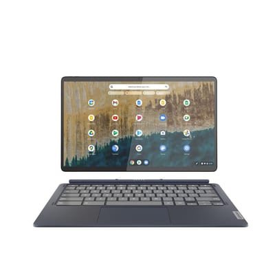 Lenovo IdeaPad Duet 5 Chromebook 13.3 OLED táctil, Snapdragon 7c Gen 2, 4GB RAM, 128GB eMMC, Abyss Blue, vista 4